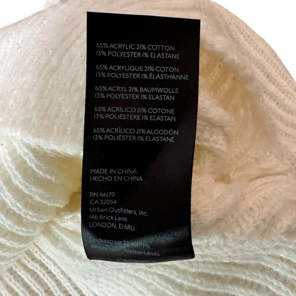 BDG Lexi Henley Fuzzy Crop Sweater M - Picture 5 of 16